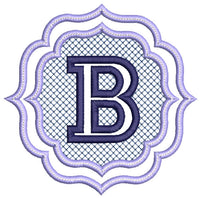 BCE Embossed Monogram Font