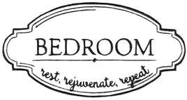 BCE Farmhouse - Bedroom Rest Rejuvenate Repeat