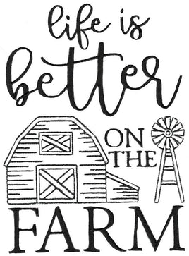 BCE Farmhouse - Life Is Better On The Farm