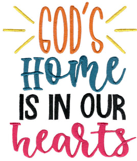 BCD God's Home is in our hearts