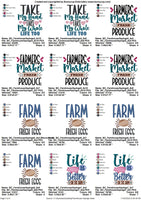 BCD Farmhouse Sayings Bundle Set