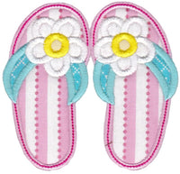 BCD Flip Flops Applique-Set