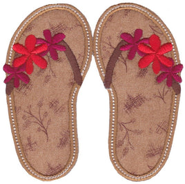 BCD Flip Flops Applique-Single