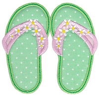 BCD Flip Flops Applique-Set