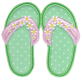 BCD Flip Flops Applique-Single