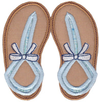 BCD Flip Flops Applique-Set