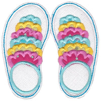 BCD Flip Flops Applique-Set