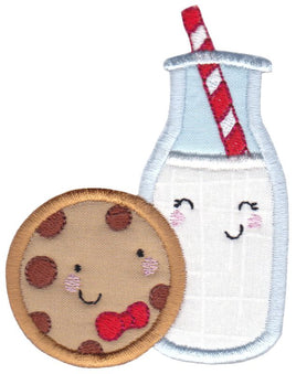 BCD Milk and Cookies Applique