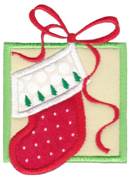 BCE Christmas Stocking Applique