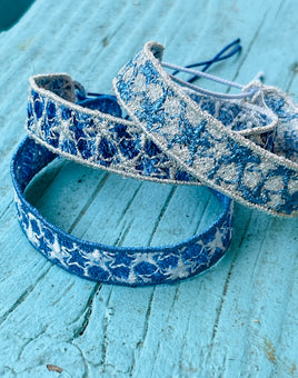 DBB FSL Friendship Bracelet Stars - In the Hoop Freestanding Lace Bracelet in Three Sizes