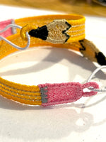 DBB FSL Friendship Bracelet Pencil - In the Hoop Freestanding Lace Bracelet in Three Sizes