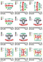 BCD Fun Christmas Sayings Bundle Set