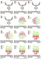 BCD Fun Christmas Sayings Bundle Set