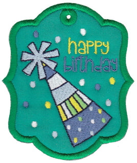 BCD Gift Tags Applique Individual #10