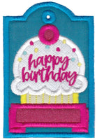 BCD Gift Tags Applique Set of 13