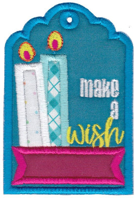 BCD Gift Tags Applique Individual #9