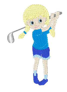 CAC Golfing Girl