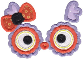 BCD Girl Owl Face Applique