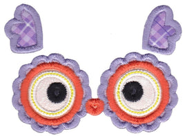 BCD Owl Face Applique