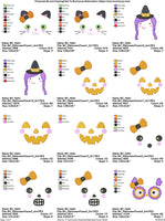 BCD Halloween Faces Set