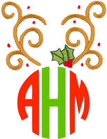 BCE Holiday Monogram Toppers Set