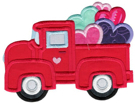 BCE Holiday Trucks Applique - Valentine's Day