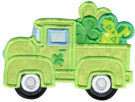 BCE Holiday Trucks Applique - St Patrick's Day