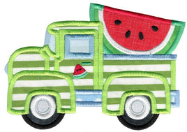 BCE Holiday Trucks Applique - Summer Watermelon