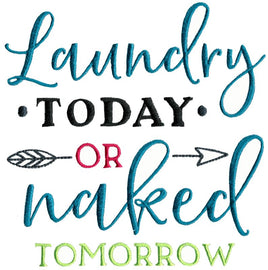BCD Laundry Today Or Naked Tomorrow