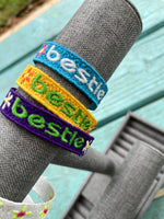 DBB FSL Friendship Bracelet Bestie- In the Hoop Freestanding Lace Bracelet in Three Sizes