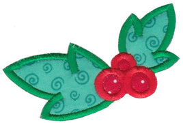 BCE Kawaii Christmas Mistletoe Applique