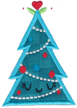 BCE Kawaii Christmas Tree Applique