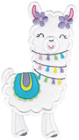 BCD Love My Llama Applique Set