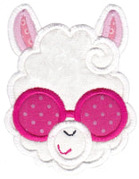 BCD Love My Llama Applique Set