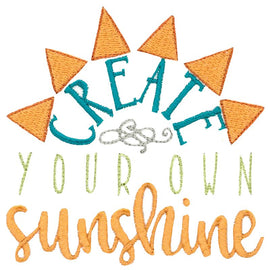 BCE Motivational Sayings Create Your Own Sunshine