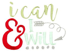 BCE Motivational Sayings I Can & I Will