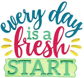 BCDEvery Day Is A Fresh Start