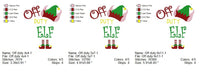 TIS Off Duty Elf 3 sizes