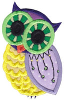 BCE Owls Applique Set