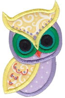 BCE Owls Applique Set