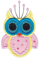 BCE Owls Applique Set