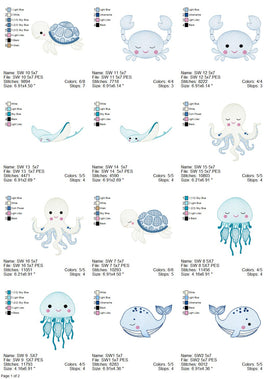 TIS Sea Creatures Set