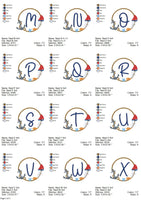 TIS Nautical Alphabet Font Set