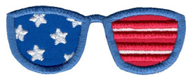 BCD Applique Patriotic Sunglasses