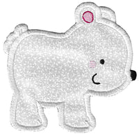 BCD Polar Bear Applique Bundle Set