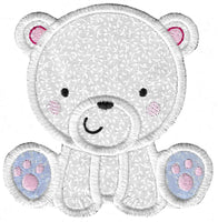 BCD Polar Bear Applique Bundle Set