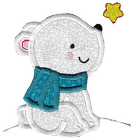 BCD Polar Bear Applique Bundle Set