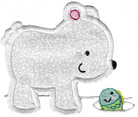 BCD Polar Bear Applique Bundle Set