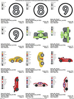 BCD Race Cars Set