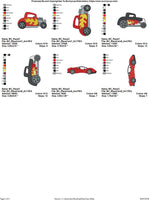 BCD Race Cars Set